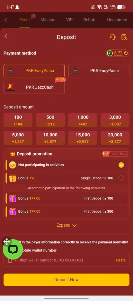 177SLot Deposit